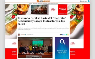 El mundo rural se harta del «maltrato» de Sánchez y sacará los tractores a las calles