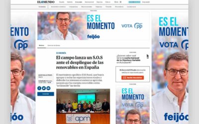 El campo lanza un S.O.S ante el despliegue de las renovables en España