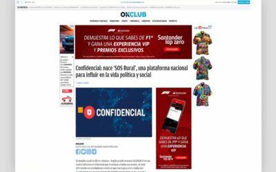 Confidencial: nace ‘SOS Rural’, una plataforma nacional para influir en la vida política y social