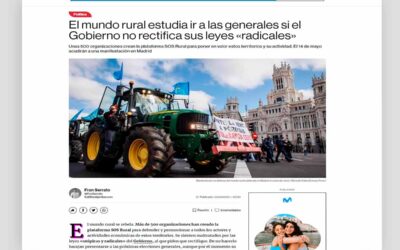 El mundo rural estudia ir a las generales si el Gobierno no rectifica sus leyes «radicales»