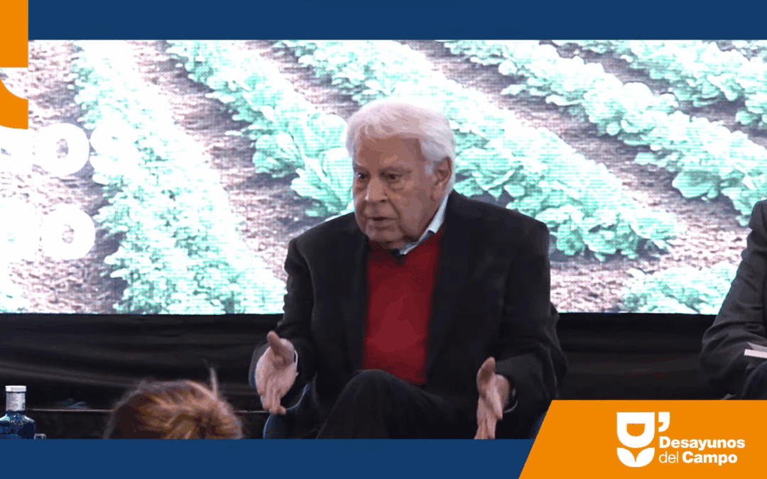 Felipe González defiende el diálogo y la defensa del suelo agrario frente a la despoblación rural